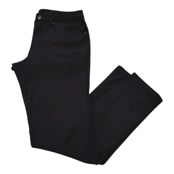 Lululemon Men's ABC Pant Classic Fit Warpstreme Sz 28‎ Golf Casual Dark Grey - Picture 5 of 7